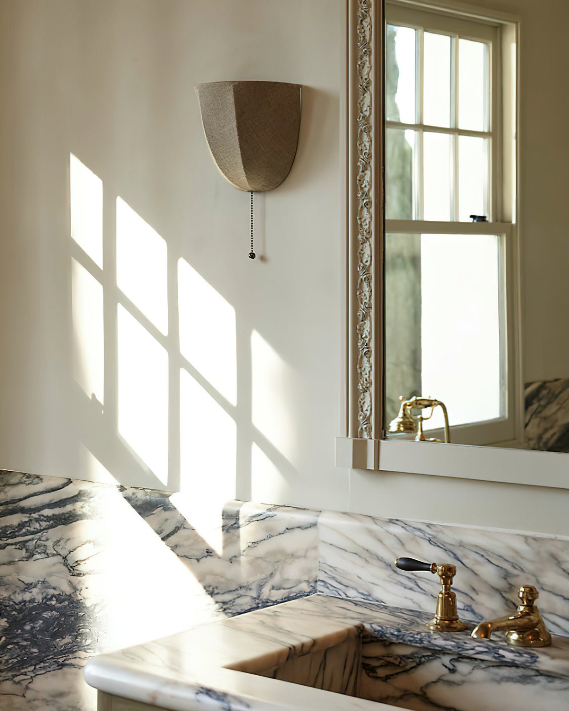 Griswold Applique Murale en Toile de Lin Naturel - Neutralighting