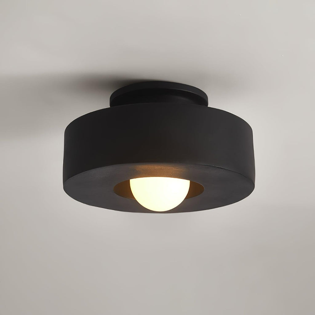 Lustra Plafonnier Simon Résine Cylindrique - Neutralighting