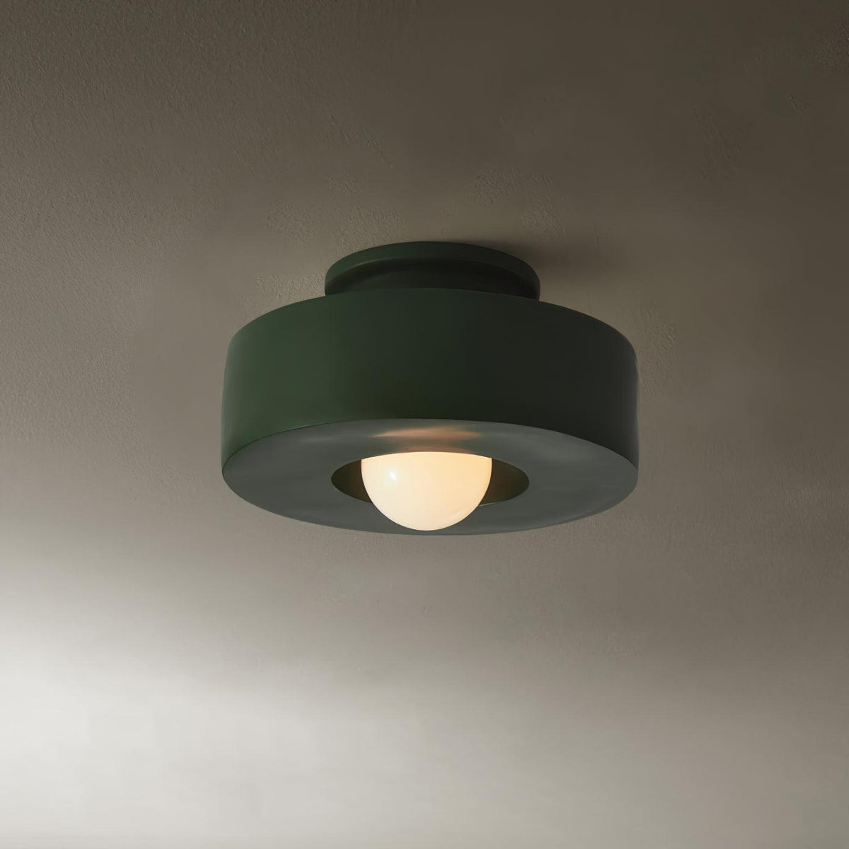 Lustra Plafonnier Simon Résine Cylindrique - Neutralighting