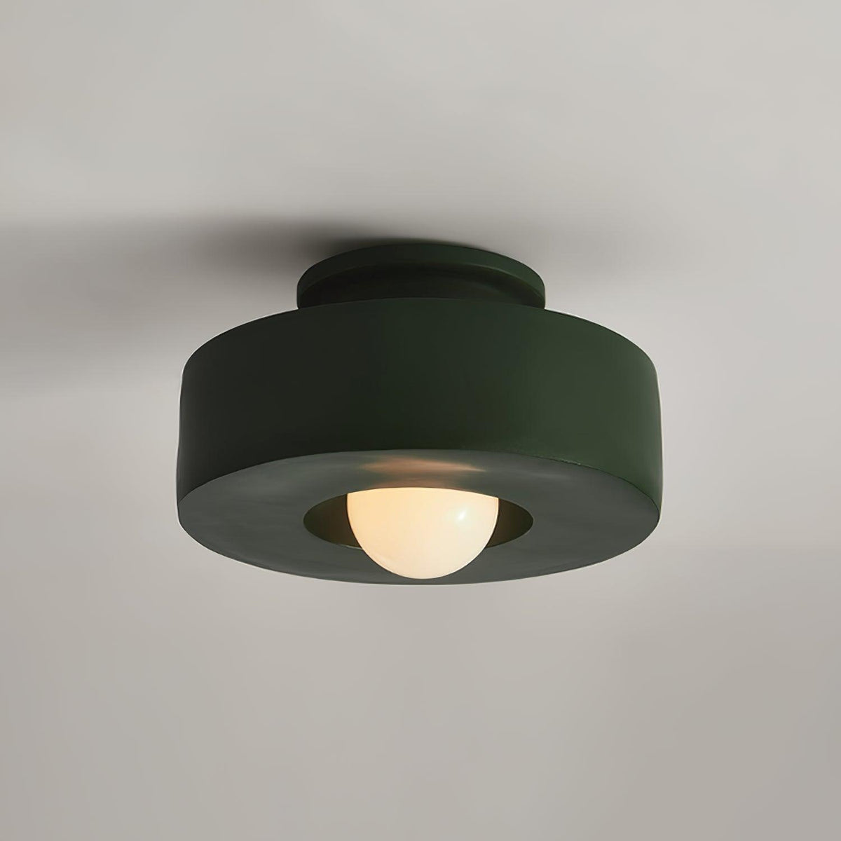 Lustra Plafonnier Simon Résine Cylindrique - Neutralighting