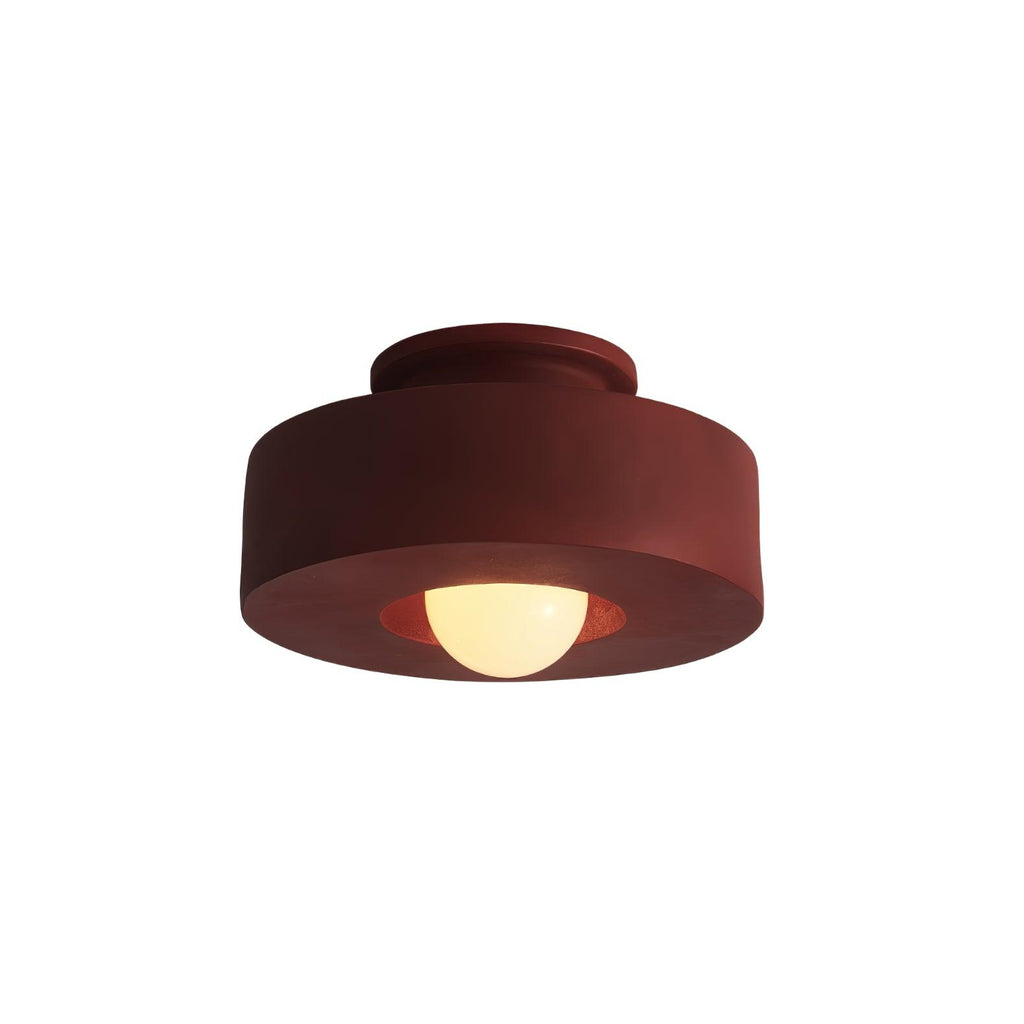 Lustra Plafonnier Simon Résine Cylindrique - Neutralighting