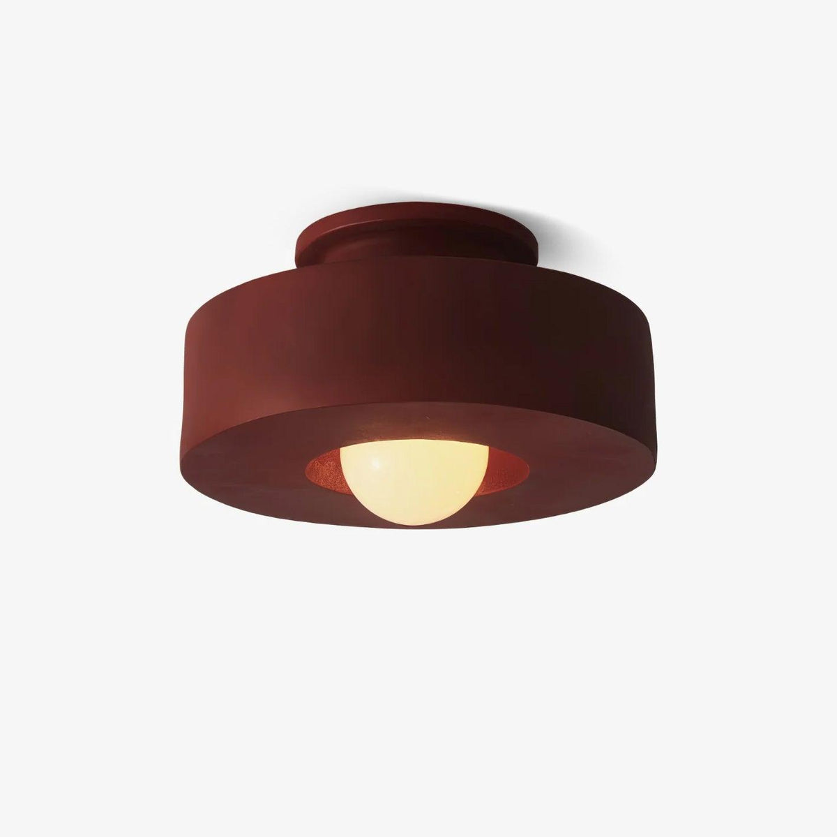 Lustra Plafonnier Simon Résine Cylindrique - Neutralighting