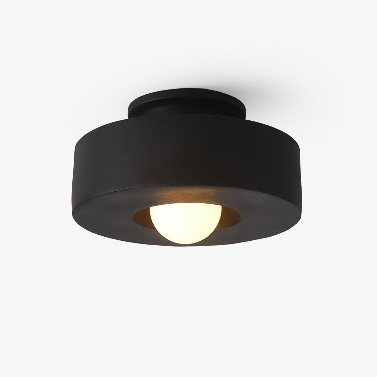 Lustra Plafonnier Simon Résine Cylindrique - Neutralighting