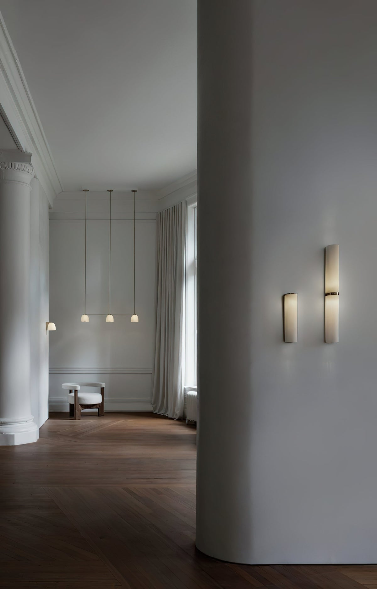 Alraeir Moderne Minimaliste Verre Applique Murale - Neutralighting