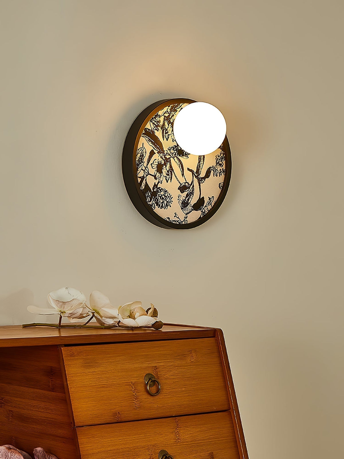 Sytala Orbit Toile d'Art Nordic Premium Applique Murale - Neutralighting