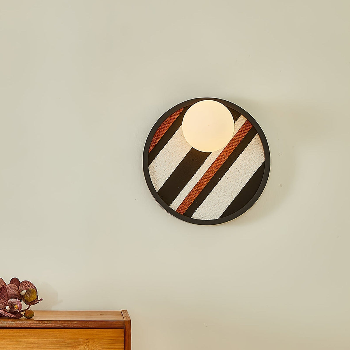 Sytala Orbit Toile d'Art Nordic Premium Applique Murale - Neutralighting