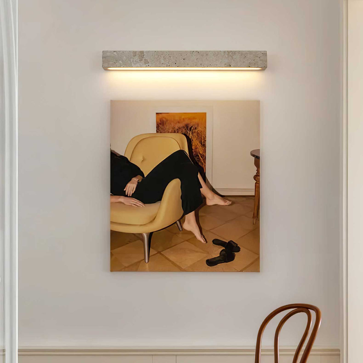 Ardora Suspension Minimaliste en Travertin - Neutralighting
