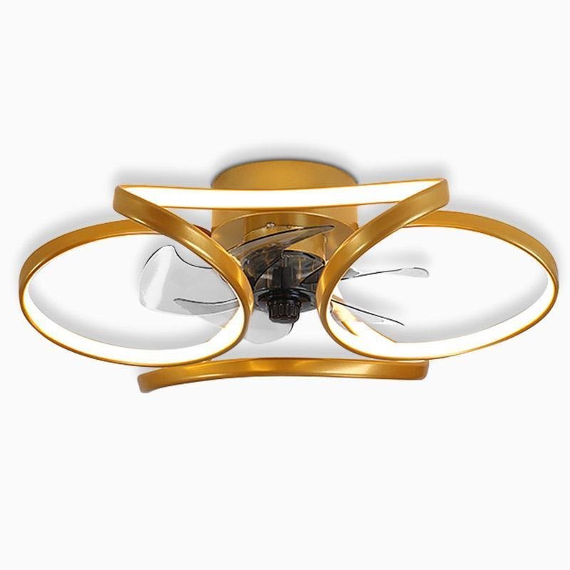 Plafonnier Ventilateur Design Fleur