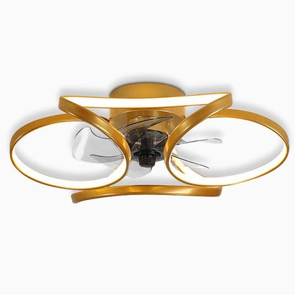 Plafonnier Ventilateur Design Fleur