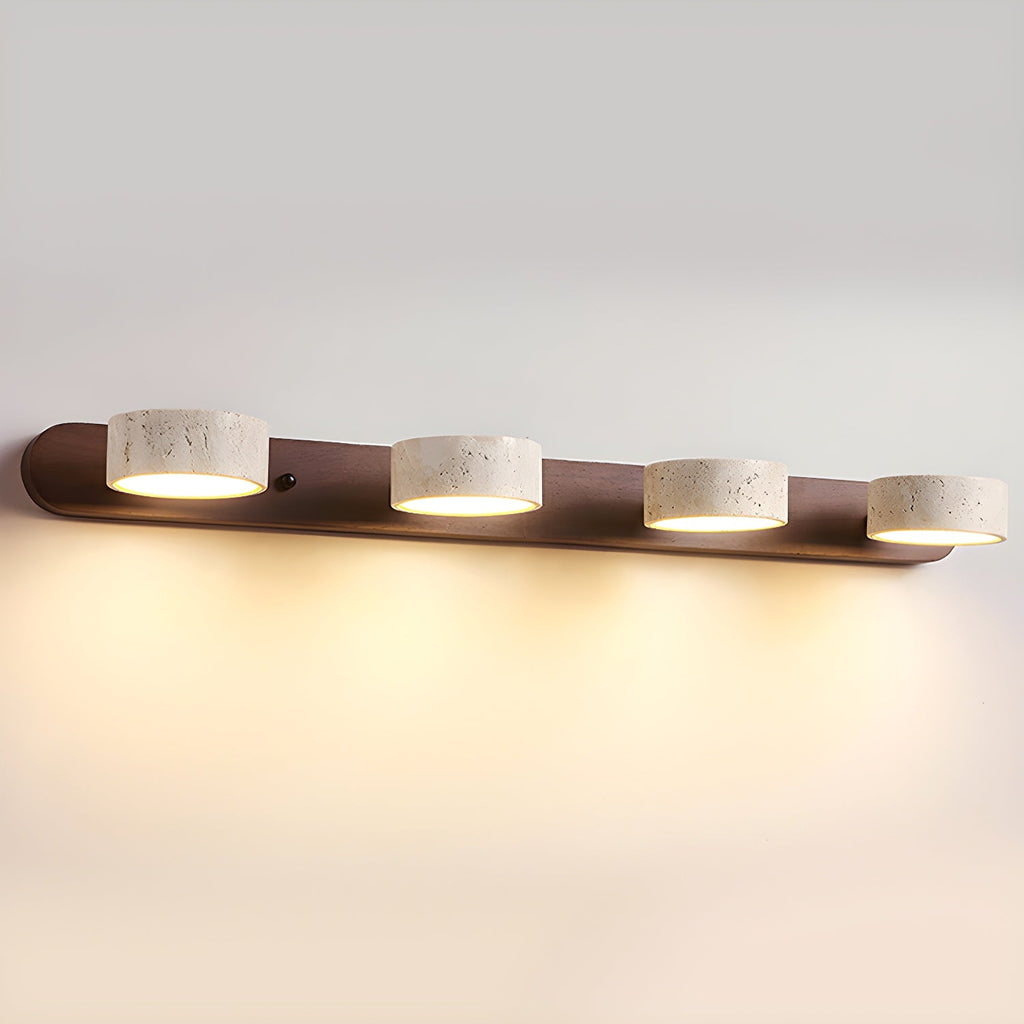 Tuelo Applique Murale Intérieure en Travertin Neutre - Neutralighting
