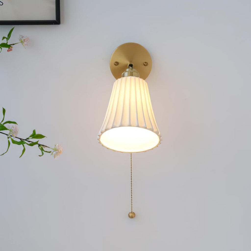 Lumorise Applique murale vintage en céramique - Neutralighting