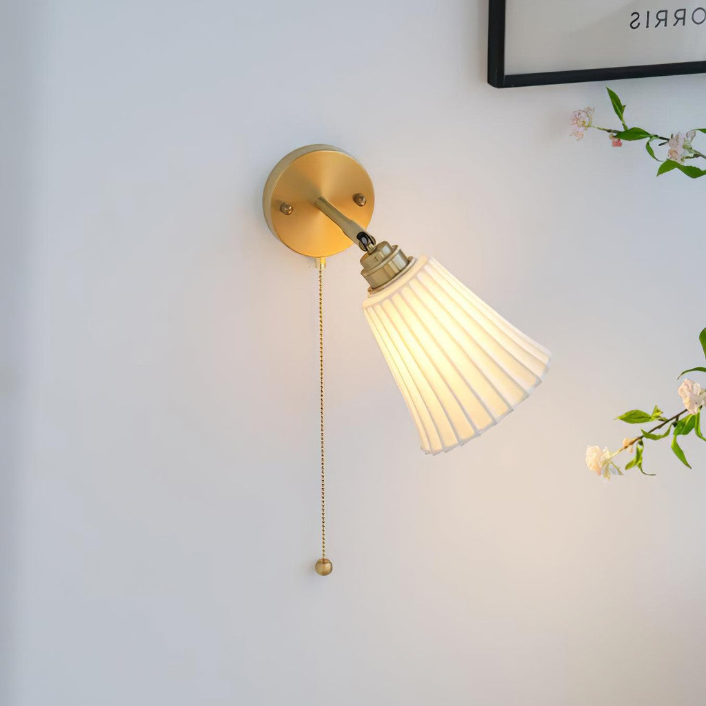 Lumorise Applique murale vintage en céramique - Neutralighting