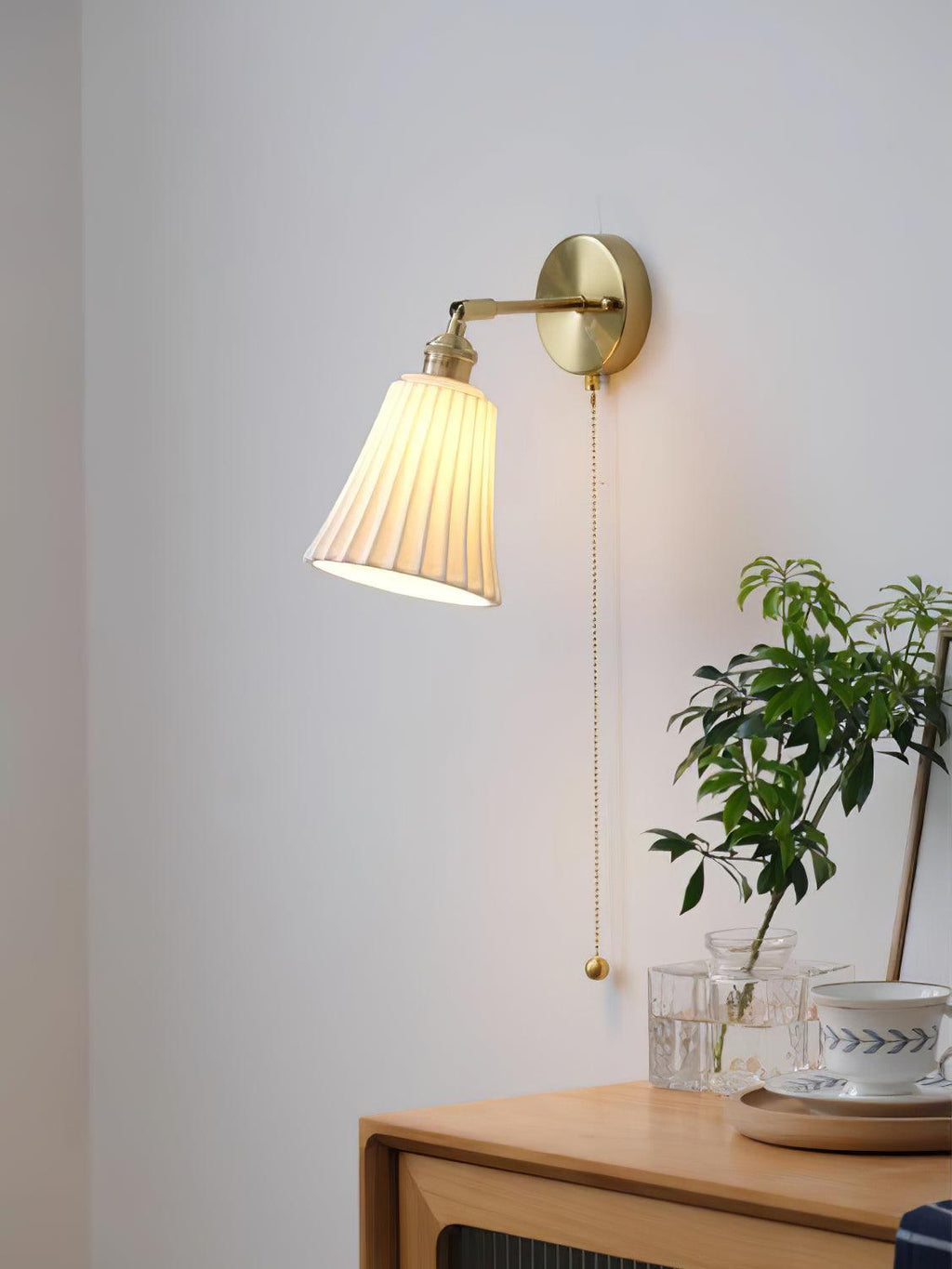 Lumorise Applique murale vintage en céramique - Neutralighting