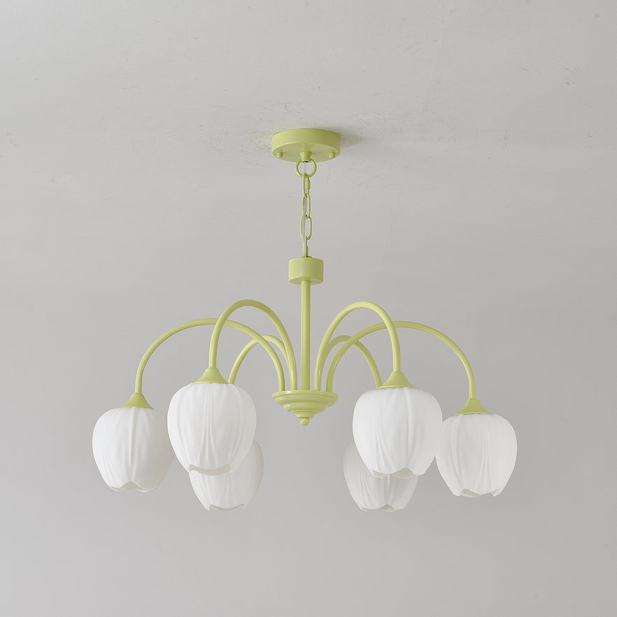 Lustre Tulipes Suspendues - Maison Lumina