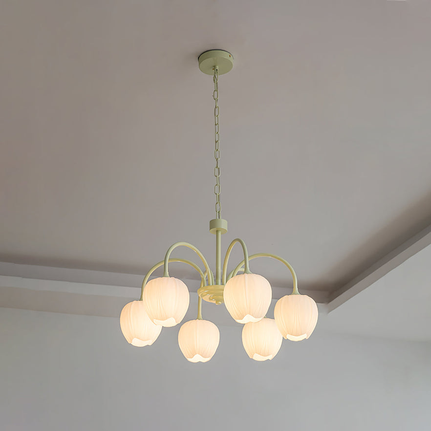 Lustre Tulipes Suspendues - Maison Lumina