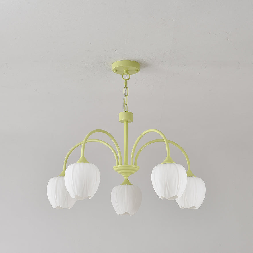 Lustre Tulipes Suspendues - Maison Lumina
