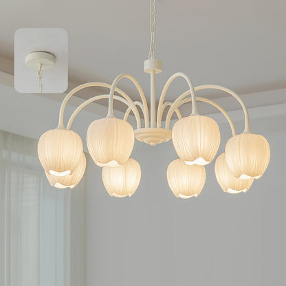 Lustre Tulipes Suspendues - Maison Lumina
