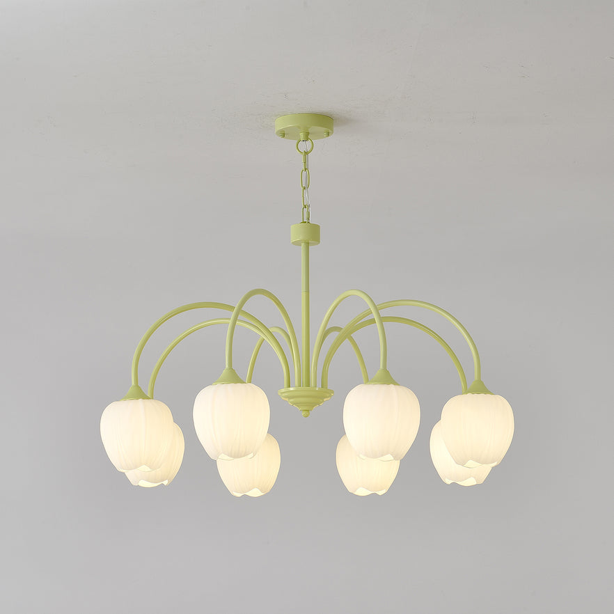 Lustre Tulipes Suspendues - Maison Lumina