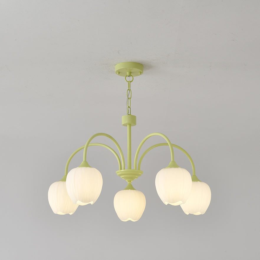 Lustre Tulipes Suspendues - Maison Lumina