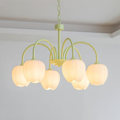 Lustre Tulipes Suspendues - Maison Lumina