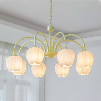 Lustre Tulipes Suspendues - Maison Lumina