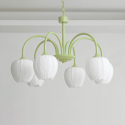 Lustre Tulipes Suspendues - Maison Lumina