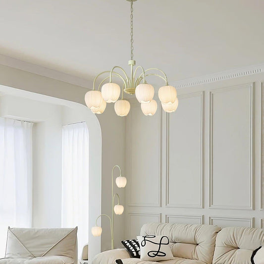 Lustre Tulipes Suspendues - Maison Lumina