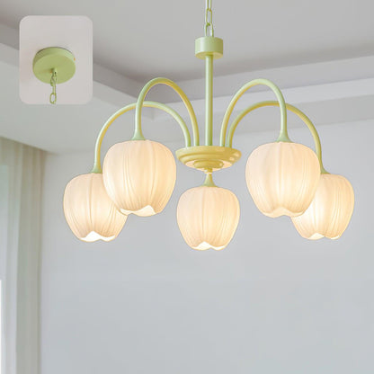 Lustre Tulipes Suspendues - Maison Lumina