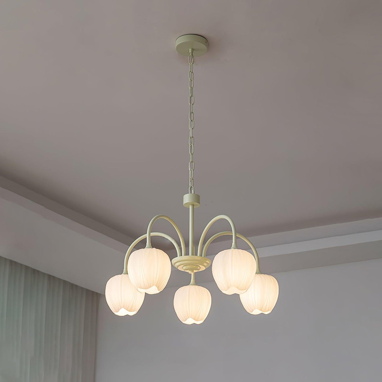 Lustre Tulipes Suspendues - Maison Lumina