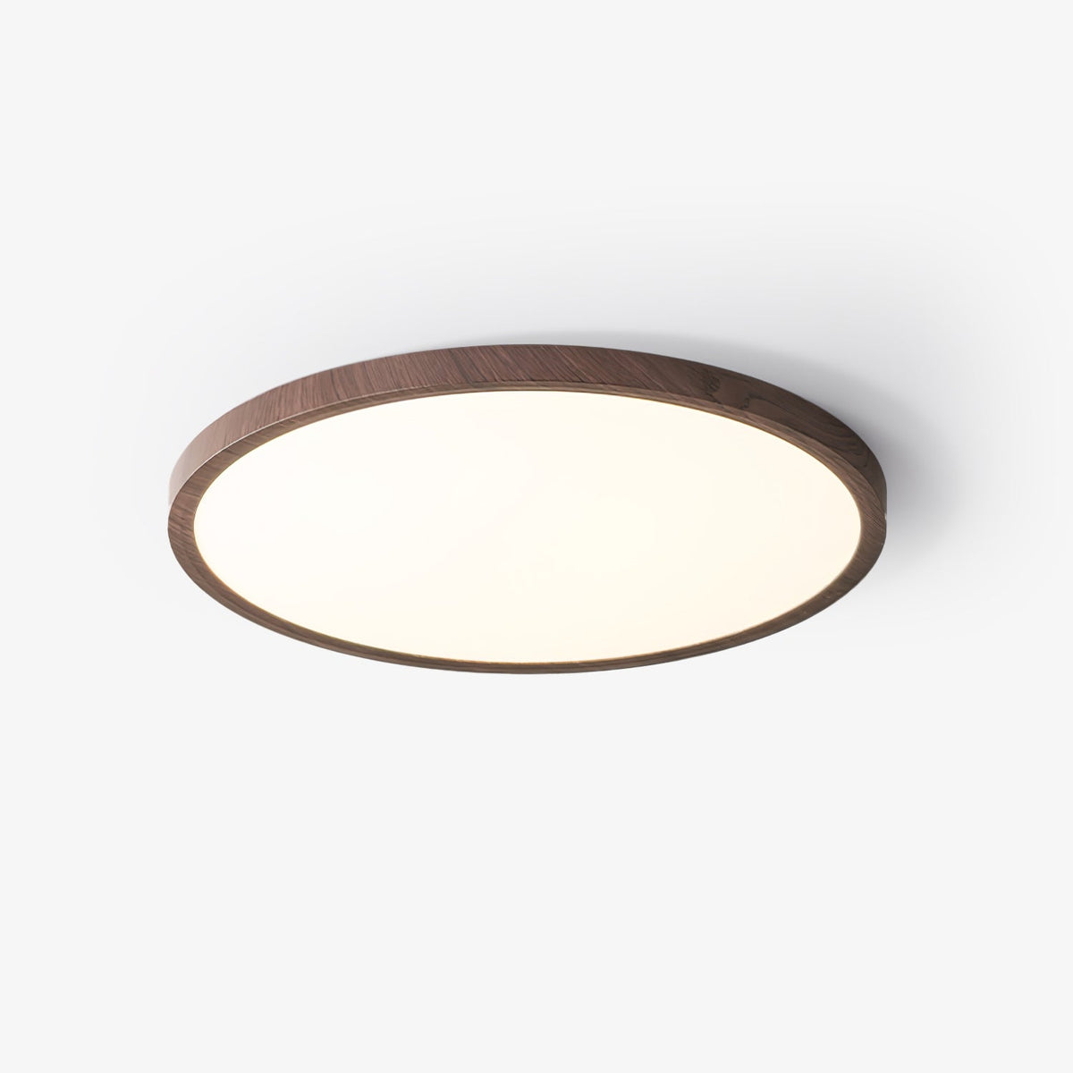 Ivera Plafonnier Rond Ultra-fin Bois - Neutralighting