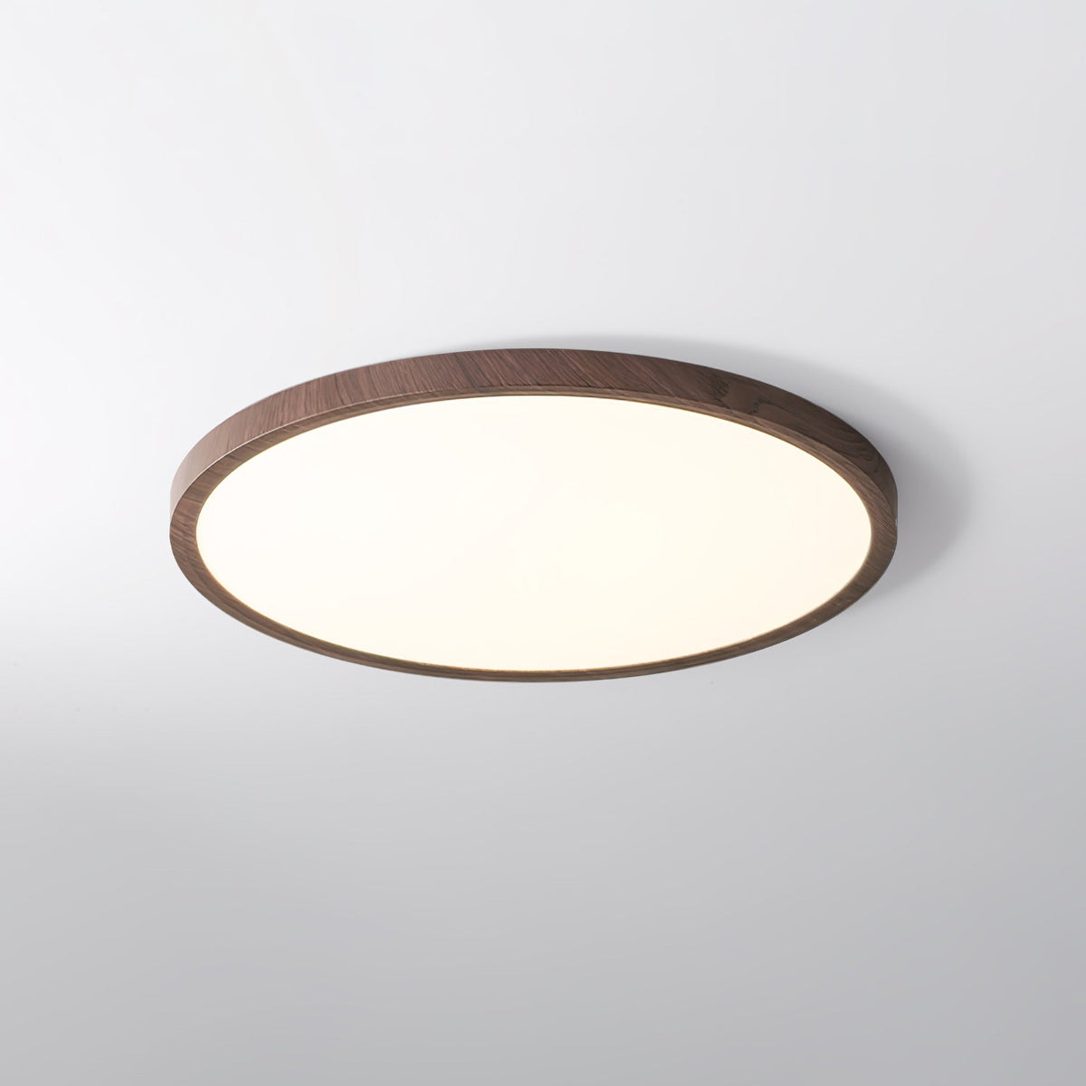 Ivera Plafonnier Rond Ultra-fin Bois - Neutralighting
