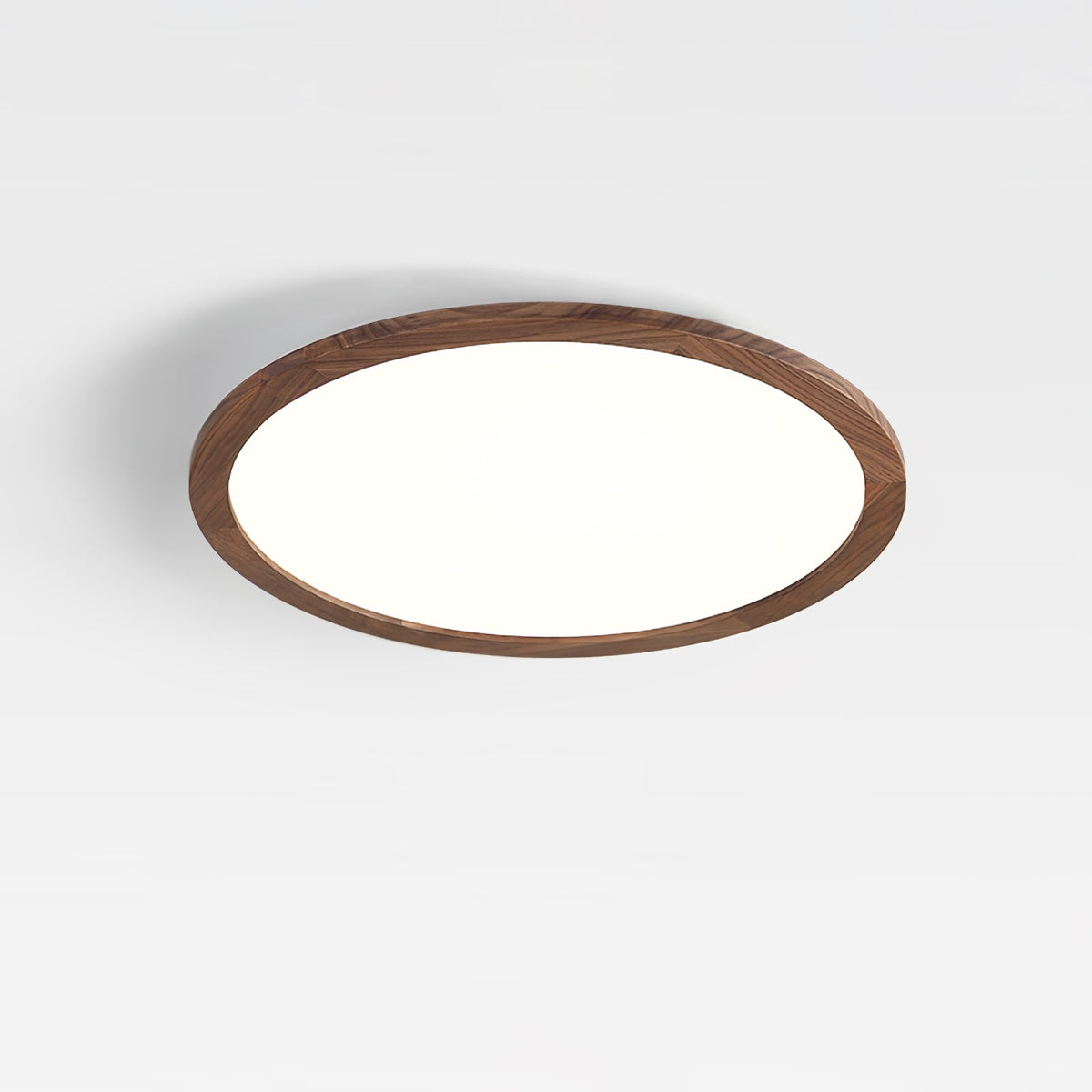 Ivera Plafonnier Rond Ultra-fin Bois - Neutralighting