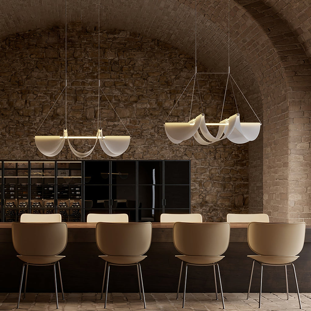 Covela Suspension Ruban Luxe Postmoderne - Neutralighting