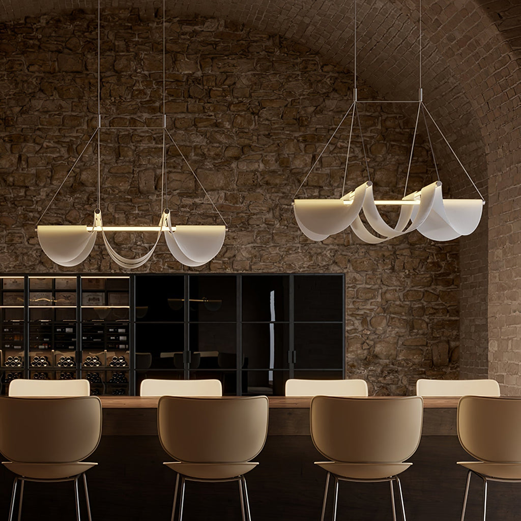 Covela Suspension Ruban Luxe Postmoderne - Neutralighting