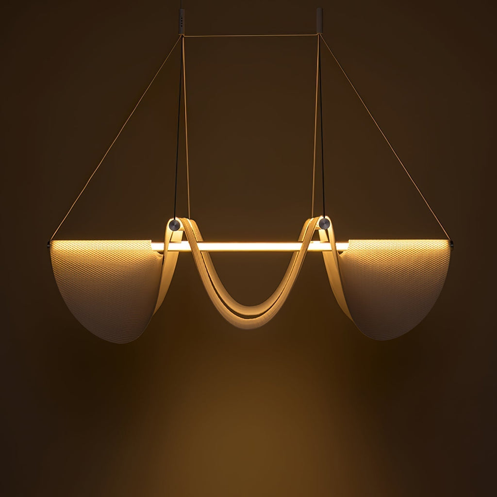 Covela Suspension Ruban Luxe Postmoderne - Neutralighting