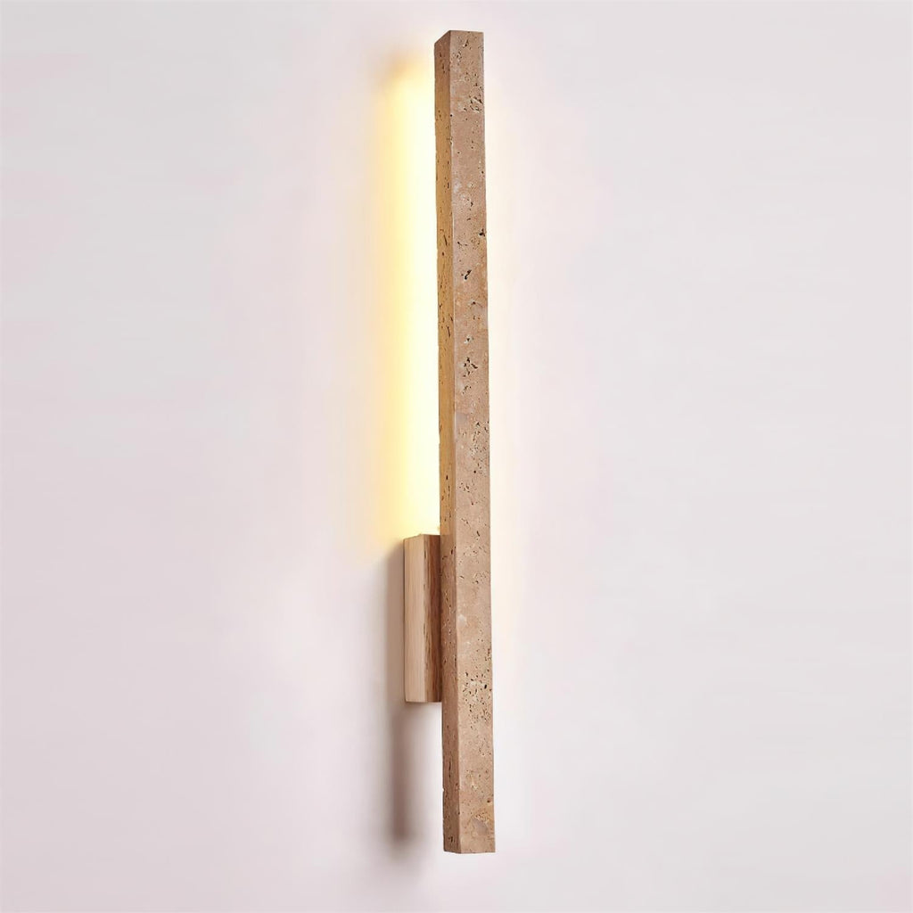 Opalyn Applique Murale Slim en Travertin - Neutralighting