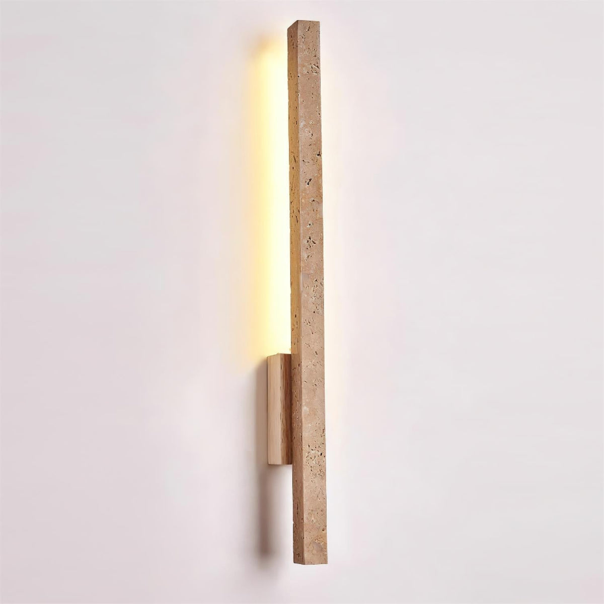 Opalyn Applique Murale Slim en Travertin - Neutralighting