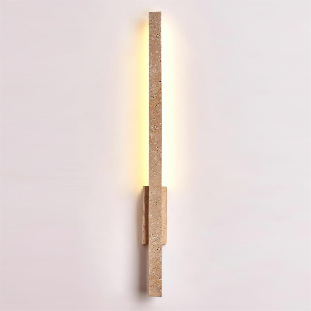 Opalyn Applique Murale Slim en Travertin - Neutralighting