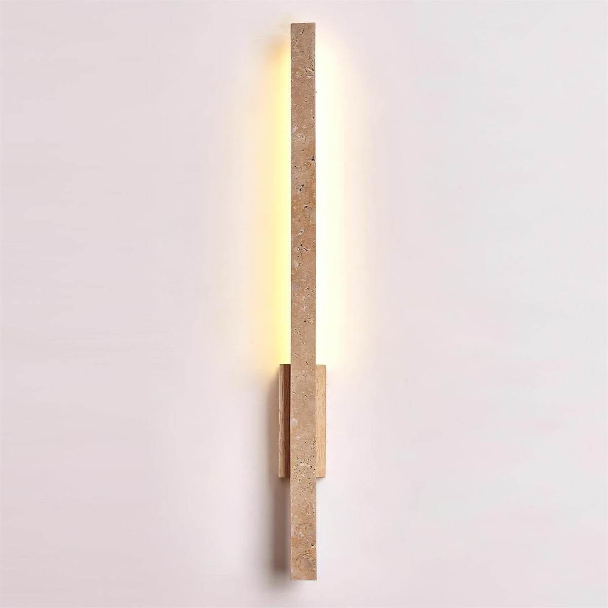 Opalyn Applique Murale Slim en Travertin - Neutralighting