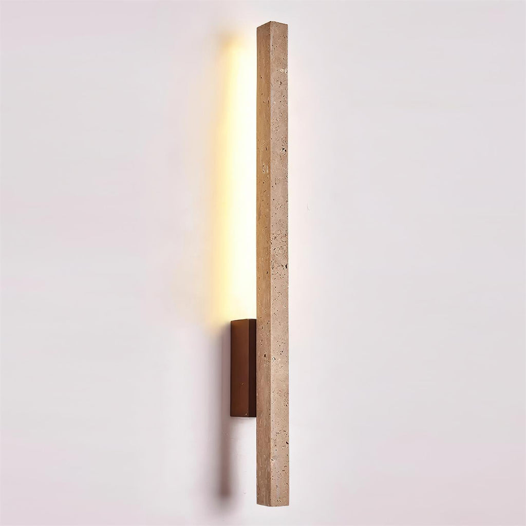 Opalyn Applique Murale Slim en Travertin - Neutralighting