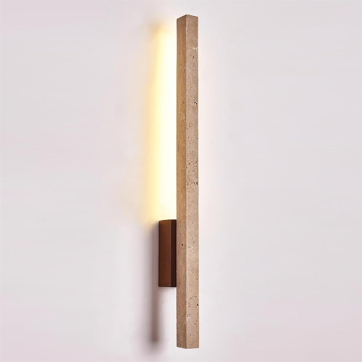 Opalyn Applique Murale Slim en Travertin - Neutralighting