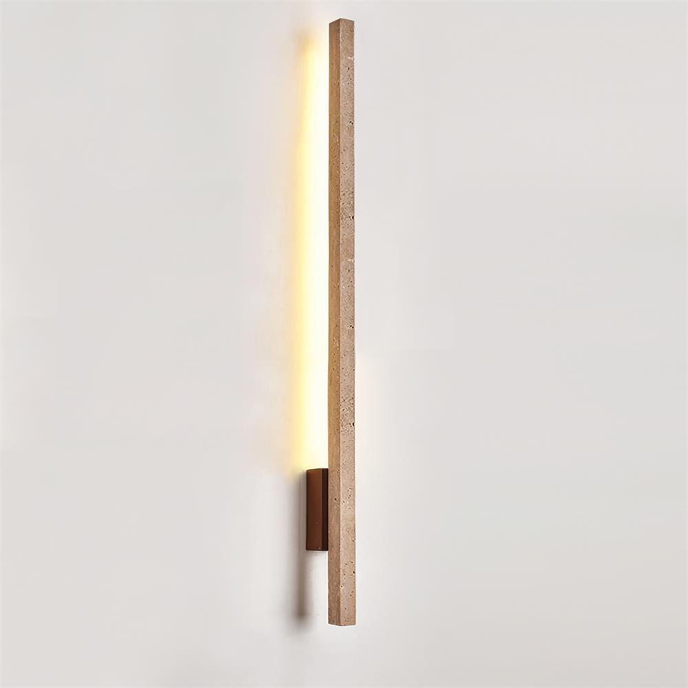 Opalyn Applique Murale Slim en Travertin - Neutralighting
