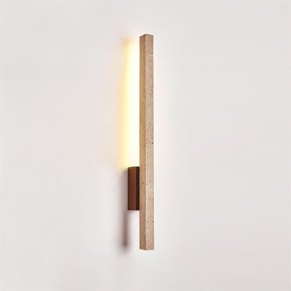 Opalyn Applique Murale Slim en Travertin - Neutralighting