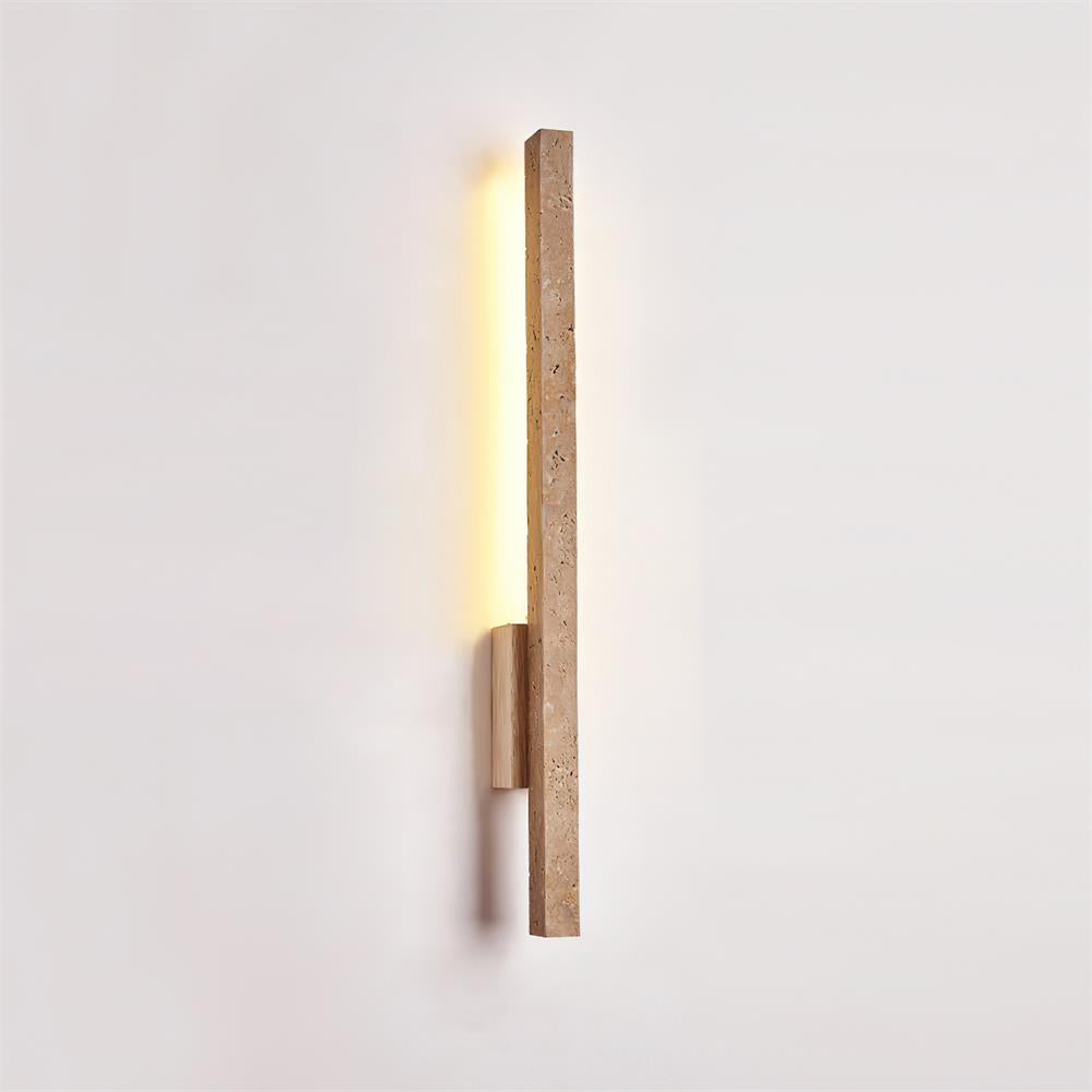 Opalyn Applique Murale Slim en Travertin - Neutralighting