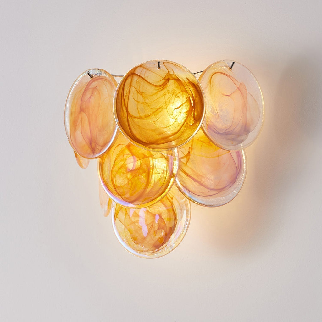 Vivelle Applique Murale Pétale en Verre Éthéré - Neutralighting
