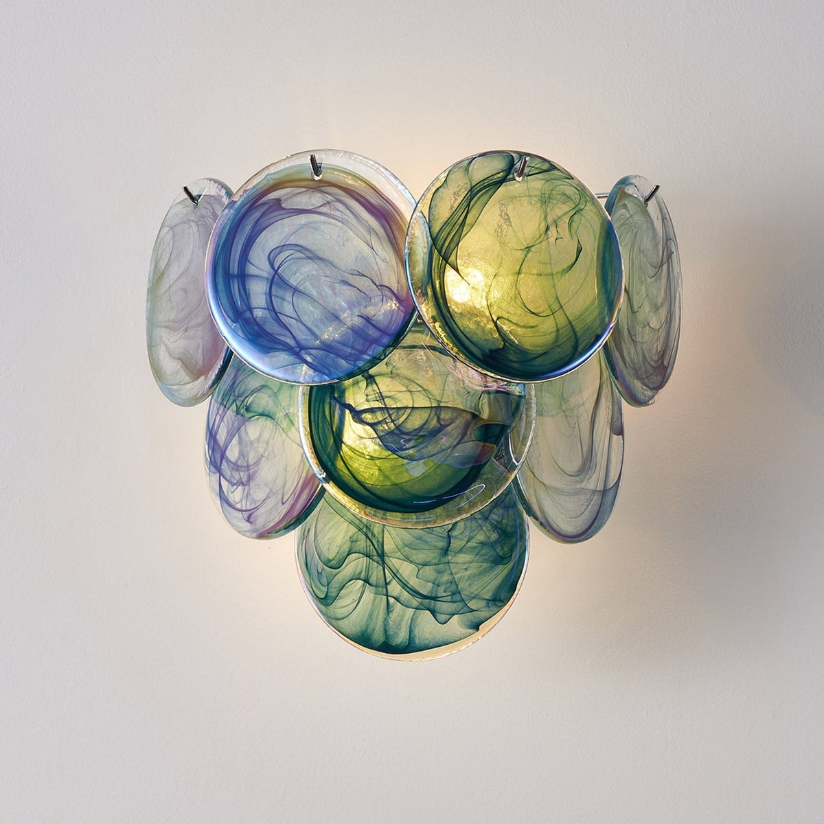 Vivelle Applique Murale Pétale en Verre Éthéré - Neutralighting
