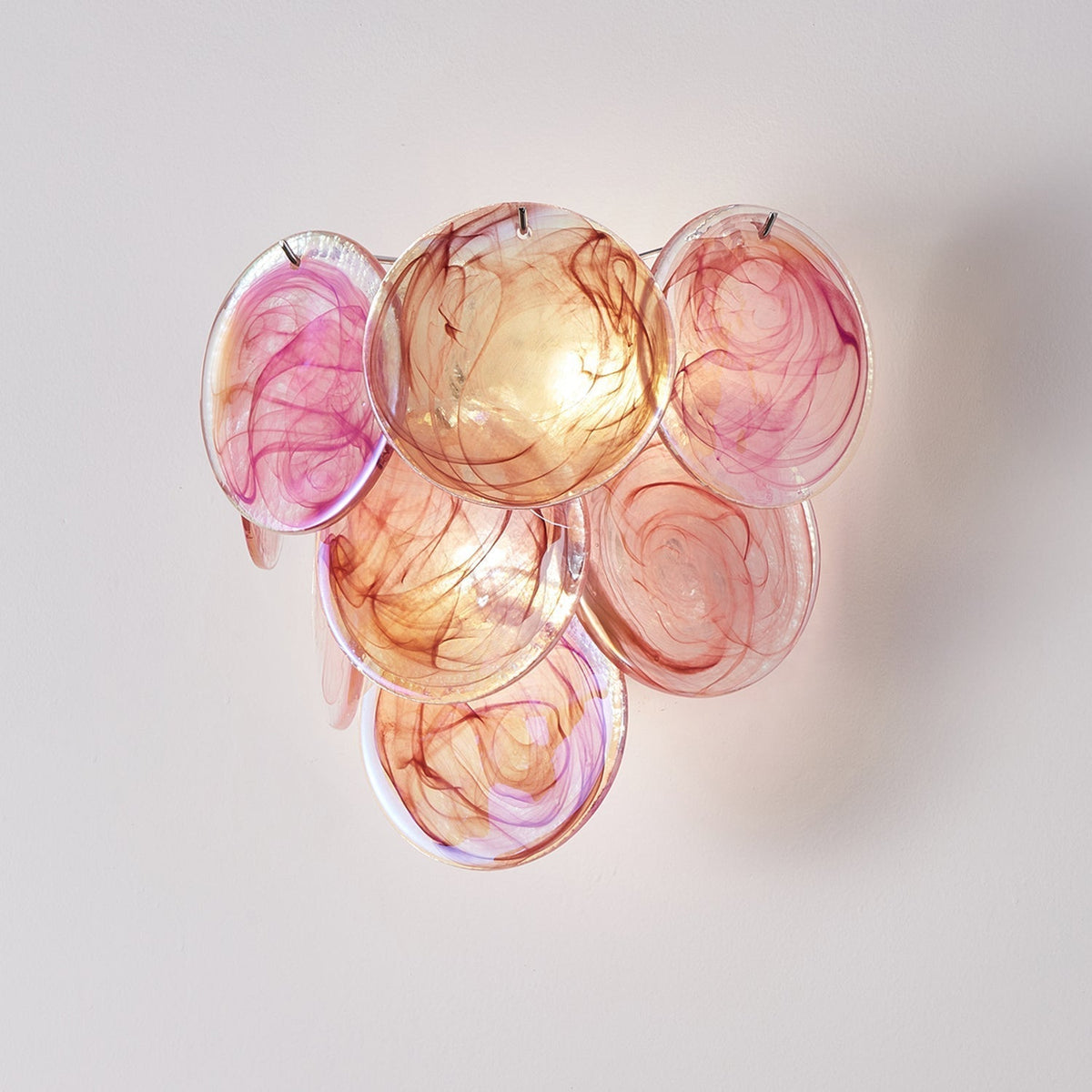 Vivelle Applique Murale Pétale en Verre Éthéré - Neutralighting