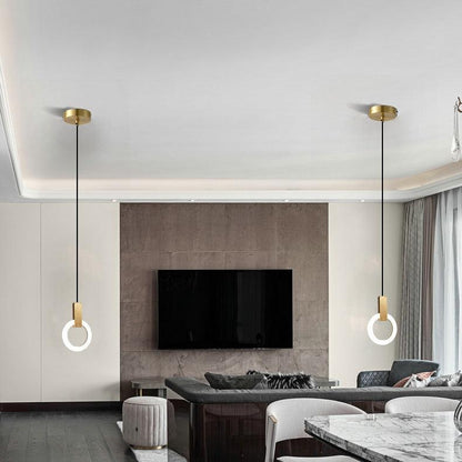 Suspension Anneau Moderne