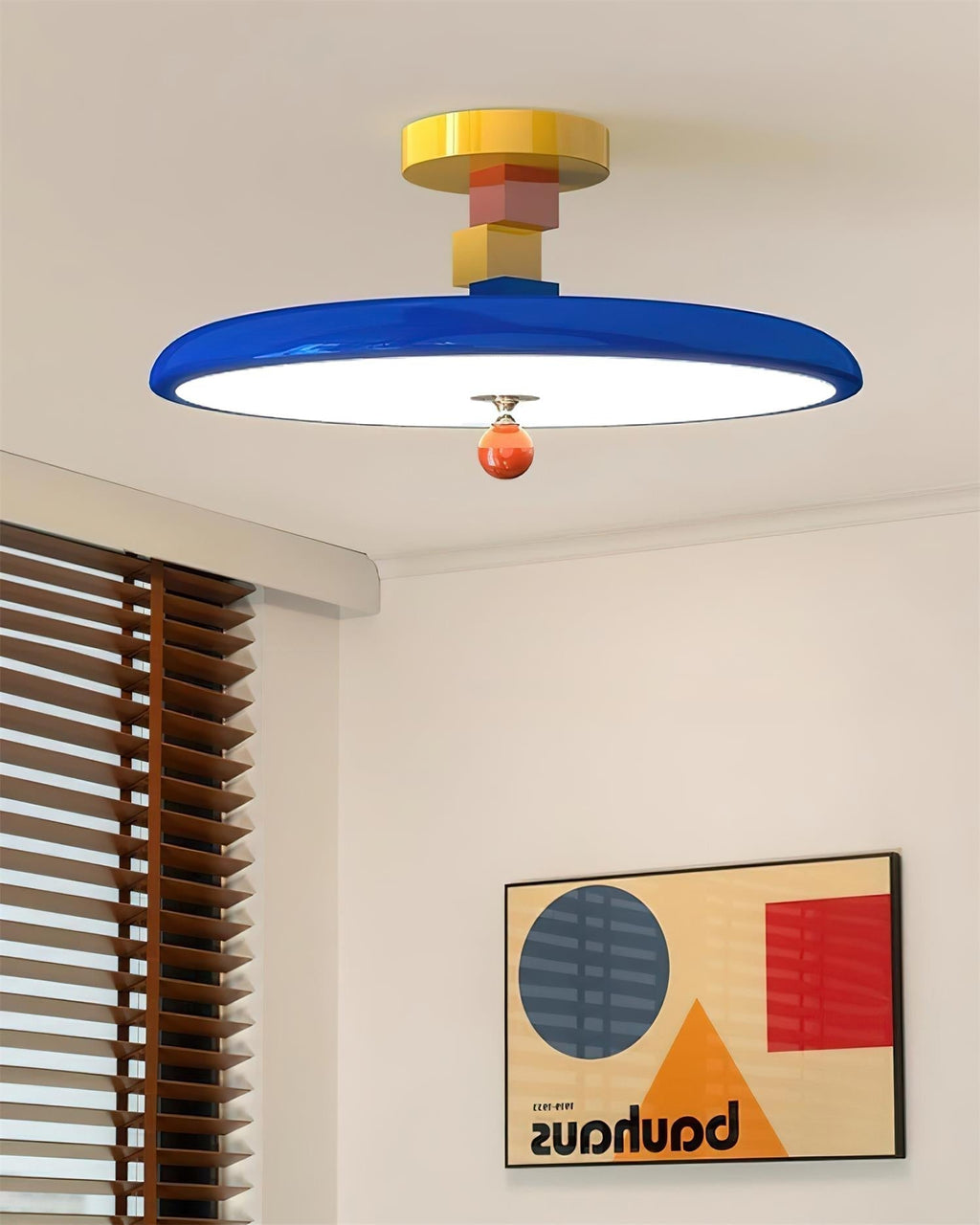 Zeno Plafonnier Géométrique en Acrylique - Neutralighting