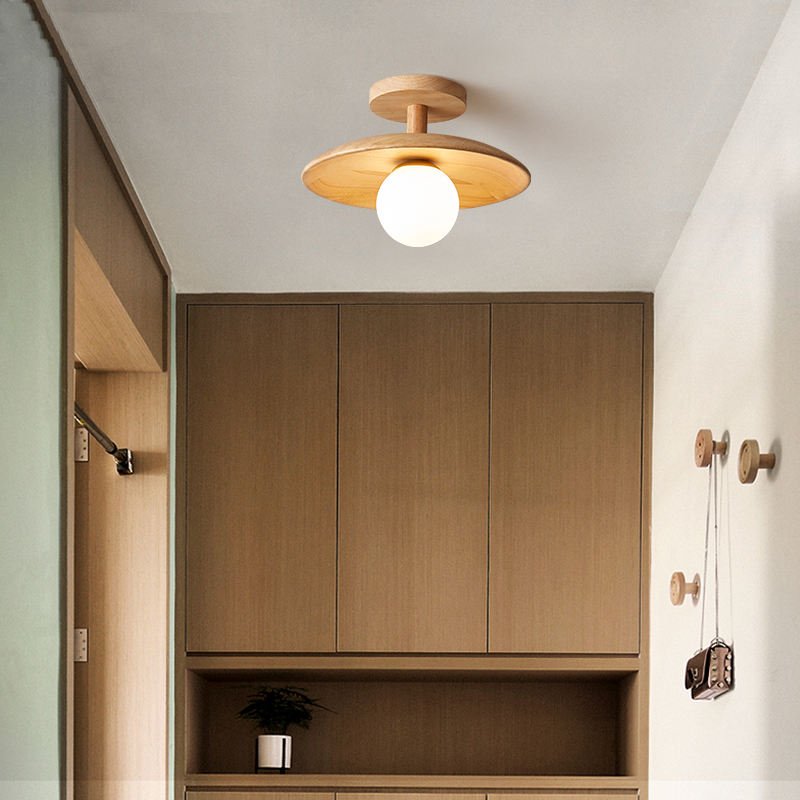 Plafonnier Bois Zen - Maison Lumina